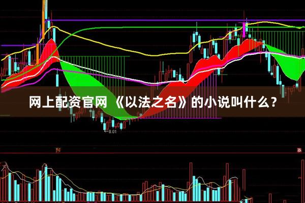 网上配资官网 《以法之名》的小说叫什么？